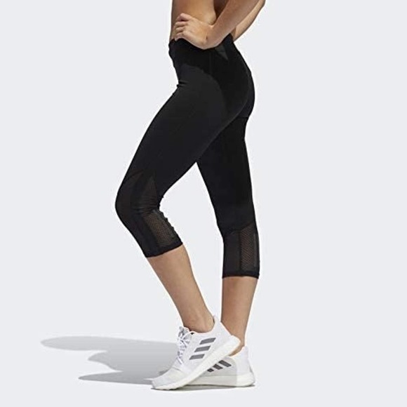 adidas Pants - (155) NEW Adidas AEROREADY Own The Run 3/4 Tights - Medium